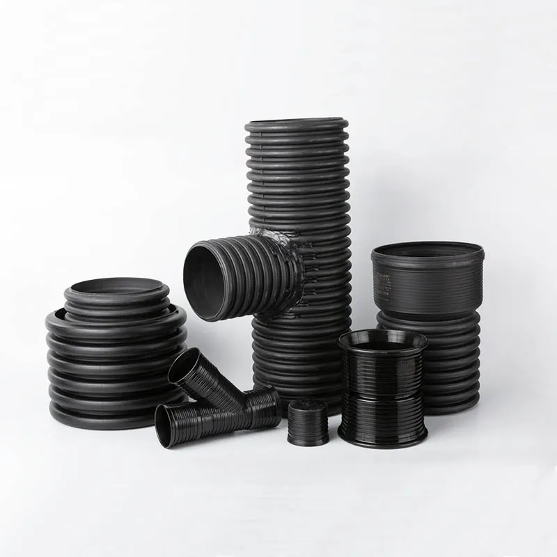 Double Wall Corrugated Pipe Fittings HDPE